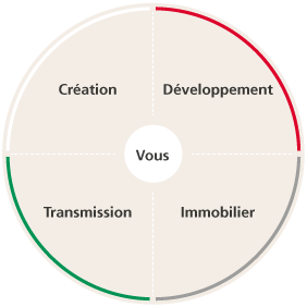 Graphique cycle entreprise