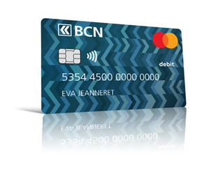 Carte Debit Mastercard BCN
