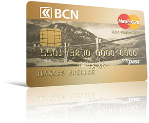 Carte Visa/Mastercard BCN Or 