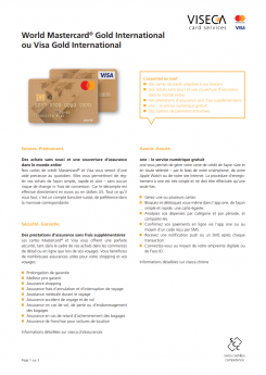 Vignette brochure Carte MC/Visa Gold EUR/USD