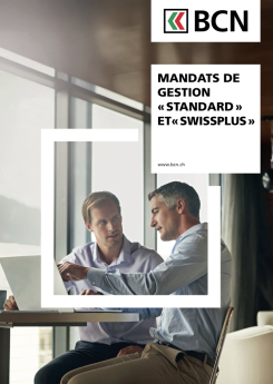 Vignette brochure Mandats de gestion "standard" et Swissplus"