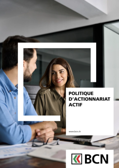 Vignette brochure Politique d'actionnariat actif